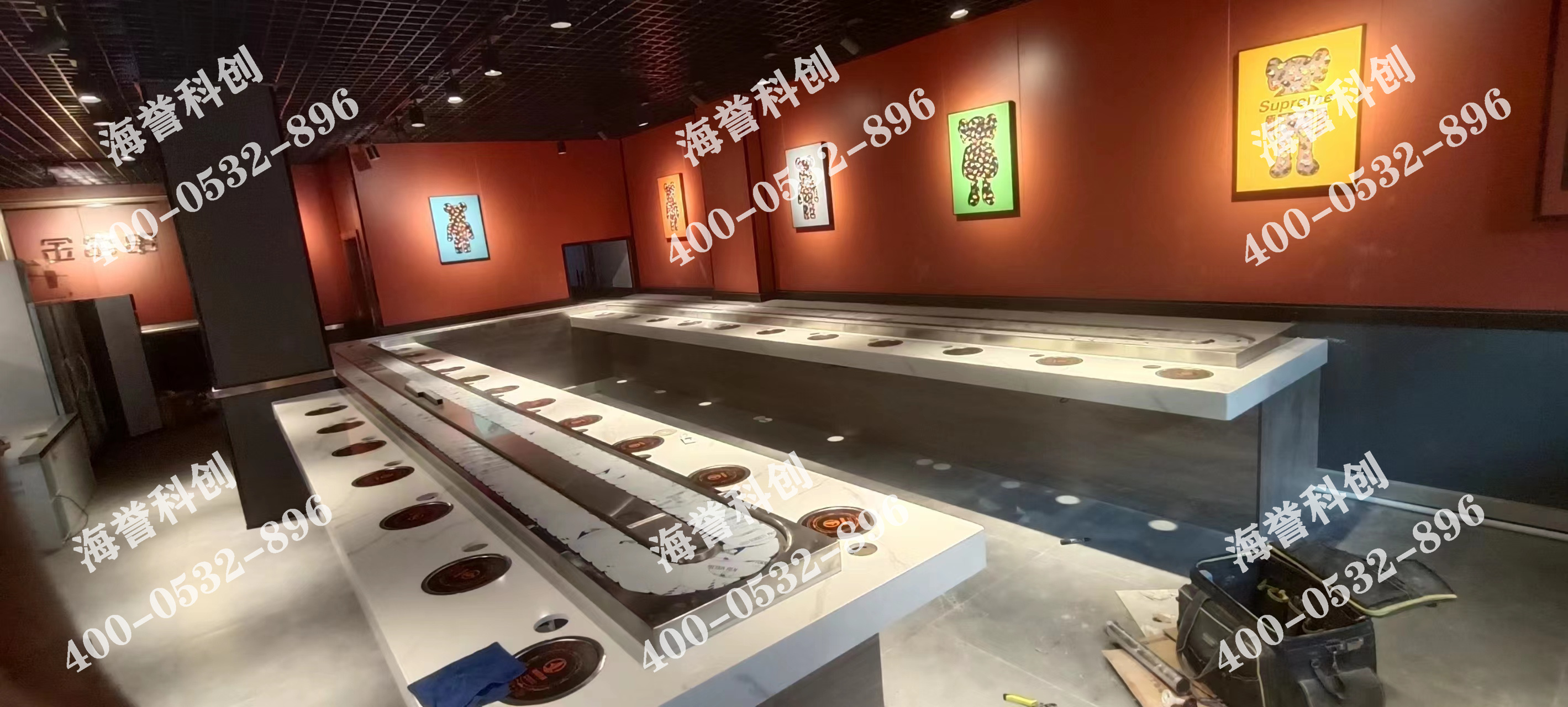 海譽科創(chuàng)新疆烏魯木齊單涮小火鍋設(shè)備安裝完成