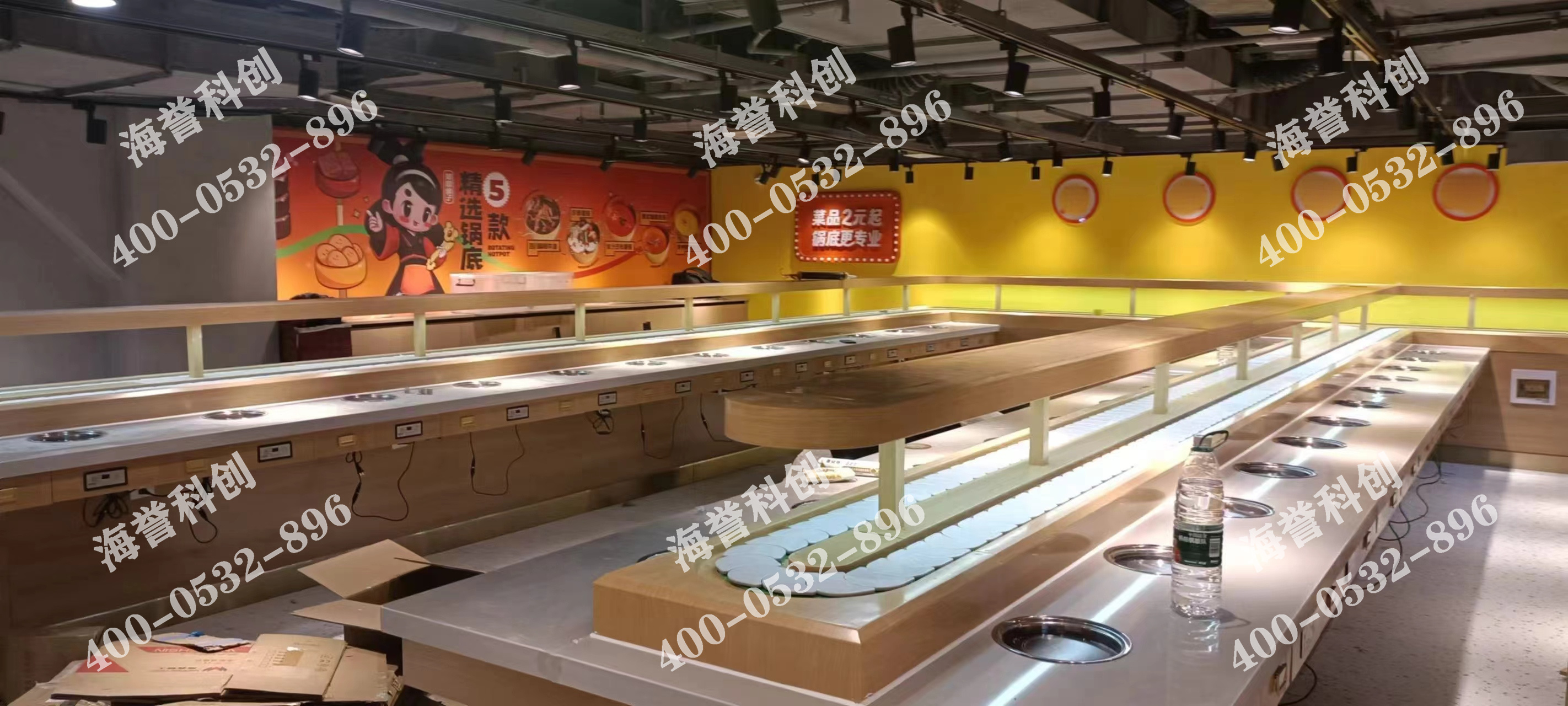 海譽科創(chuàng)天津單涮小火鍋設備安裝完成